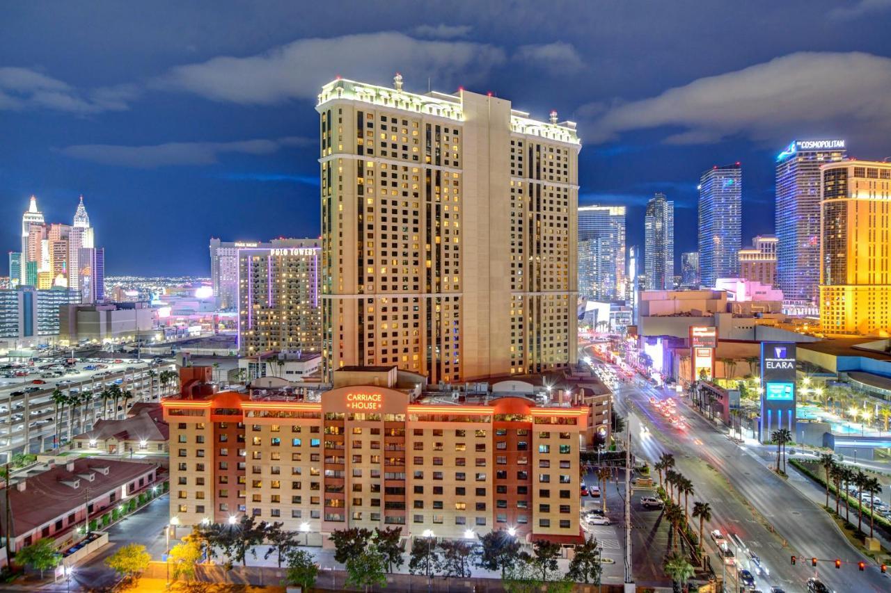 Lucky Gem Penthouse & Luxury Suites At Signature Resort, Balcony Strip View 1607 Las Vegas Exterior photo