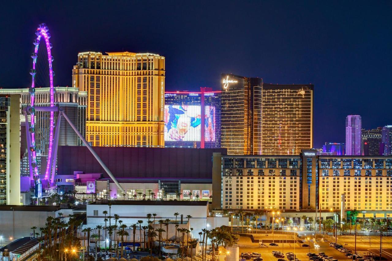 Lucky Gem Penthouse & Luxury Suites At Signature Resort, Balcony Strip View 1607 Las Vegas Exterior photo