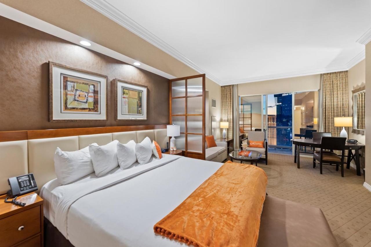 Lucky Gem Penthouse & Luxury Suites At Signature Resort, Balcony Strip View 1607 Las Vegas Exterior photo